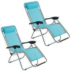 Garden Gear Zero Gravity Chair - Marine Blue -GardenJoy Sales Store G0881 2