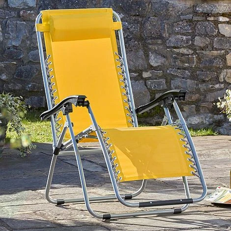 Garden Gear Zero Gravity Chair - Sunburst 4 Garden Gear Zero Gravity Chair - Sunburst - Image 2