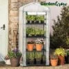 Garden Grow Premium 4 Tier Greenhouse 1 Garden Grow Premium 4 Tier Greenhouse -GardenJoy Sales Store G2160201000x100020with20logo