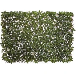 White Flower Hedge Trellis -1x2m 10 White Flower Hedge Trellis -1x2m -GardenJoy Sales Store G2395 4