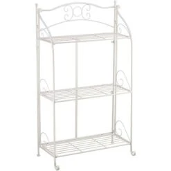 Three-tier Highbury Folding Metal Plant Stand -GardenJoy Sales Store G2663 6