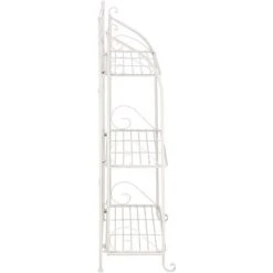 Three-tier Highbury Folding Metal Plant Stand -GardenJoy Sales Store G2663 9