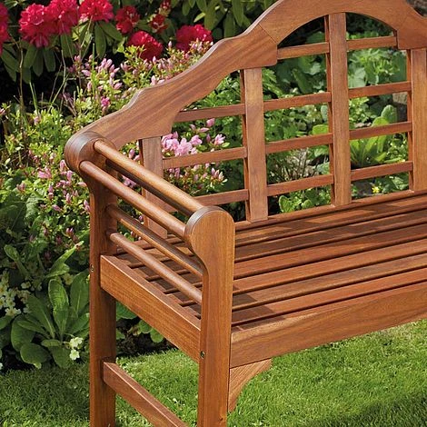 Garden Gear Acacia Lutyens Bench 5 Garden Gear Acacia Lutyens Bench - Image 3
