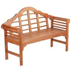 Garden Gear Acacia Lutyens Bench 11 Garden Gear Acacia Lutyens Bench -GardenJoy Sales Store G2860 CO4