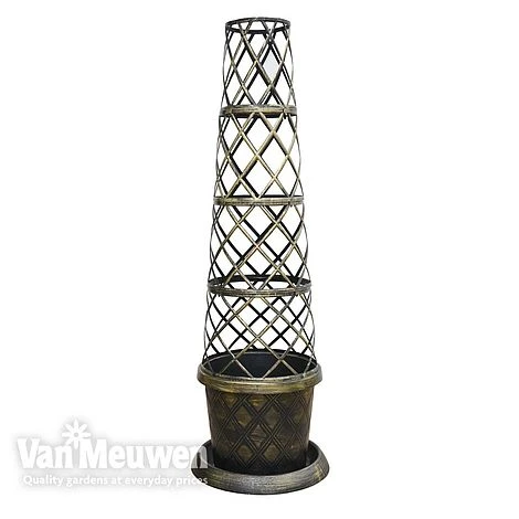 Tower Pot™ Black & Gold 4 Tower Pot™ Black & Gold - Image 2