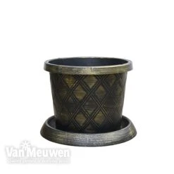 Tower Pot™ Black & Gold 9 Tower Pot™ Black & Gold -GardenJoy Sales Store TOWE V48803 B